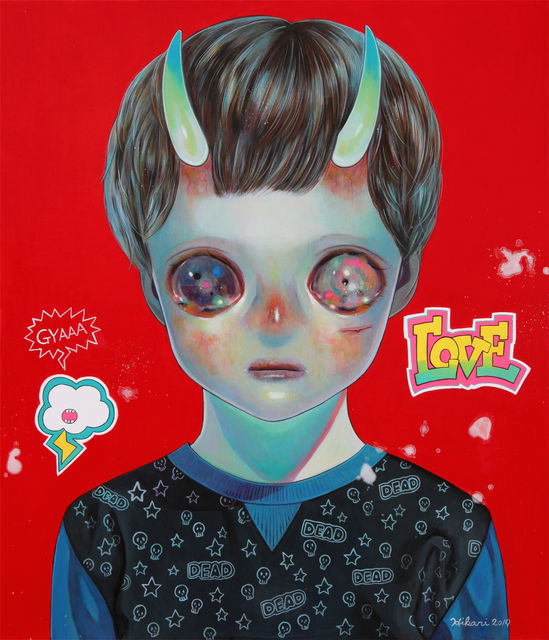 Hikari Shimoda children of this planet #40, 2019 Oil on canvas 53 x 45.5 cm