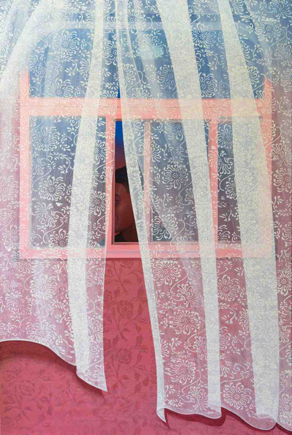 Daniel B. Dias The Thinnest Margin, 2025 Oil and Acrylic on Canvas 100 x 150 x 4 cm 39 x 59 x 1.5 in