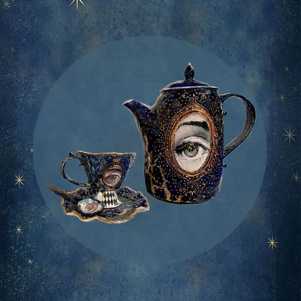 Ceramic Tales, Sacre Bleu Ceramic Set , 2021