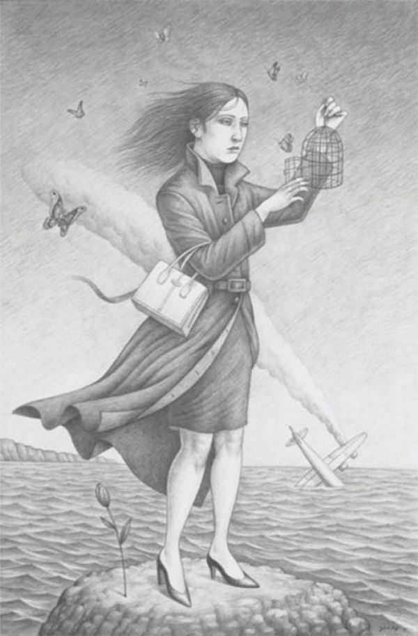 Alex Gross, The Release, 2007
