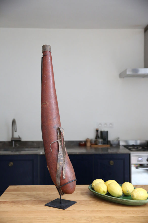 Masaï milk gourd (enkukuri), Kenya