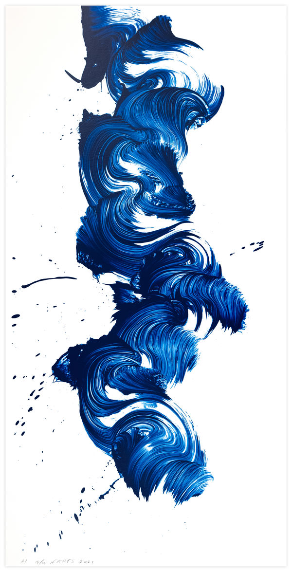 James Jamie Nares, Wave & Particle 1, 2021
