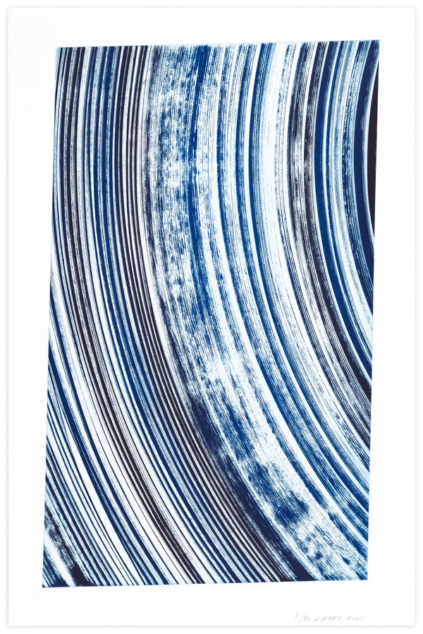 James Jamie Nares High Speed Cone Graphs 4, 15º Print Edition