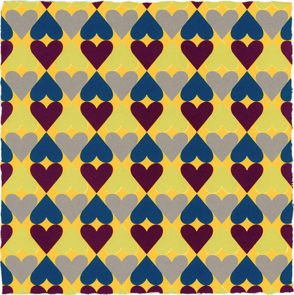 Polly Apfelbaum, There Are Many Hearts (Baby Heart) 3, 2020