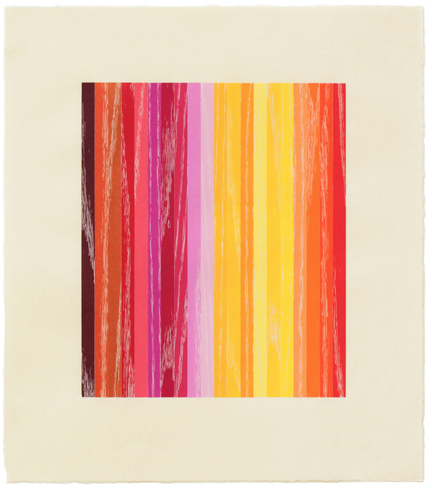 Polly Apfelbaum Wood Street Pink Print Edition