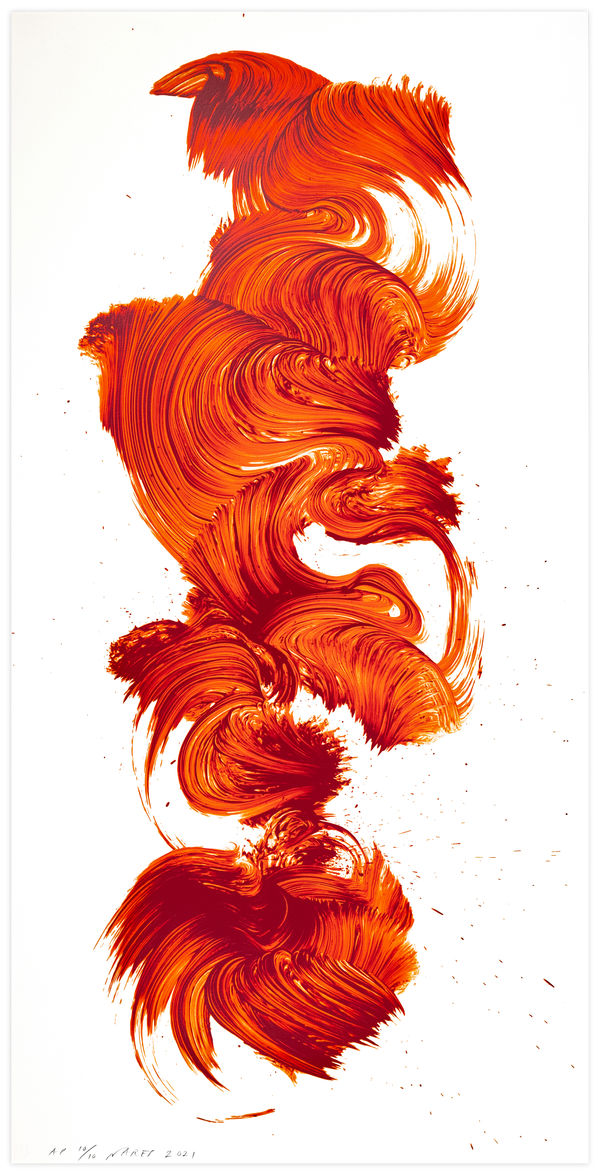 James Jamie Nares, Wave & Particle 2, 2021