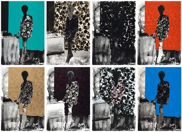 Hurvin Anderson Mrs. S. Keita Print Edition