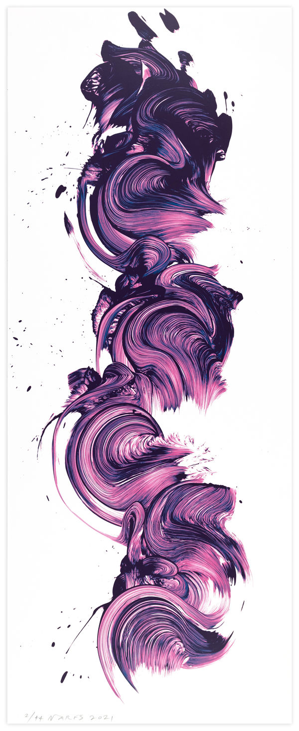 James Jamie Nares Durham Press Going for Baroque 4 Screenprint Edition