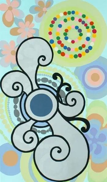 Beatriz Milhazes O Espelho (The Mirror) Print Edition