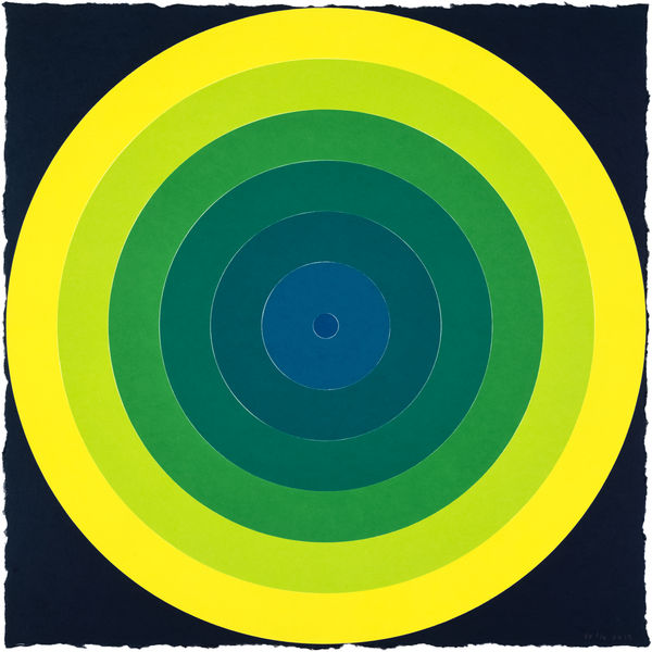Polly Apfelbaum, On Target - Green, 2019