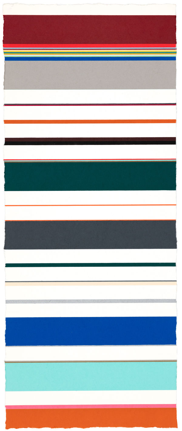 Polly Apfelbaum, Stripe for Stripe 4, 2024