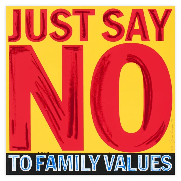 John Giorno Just Say No to Family Values iEdition Print
