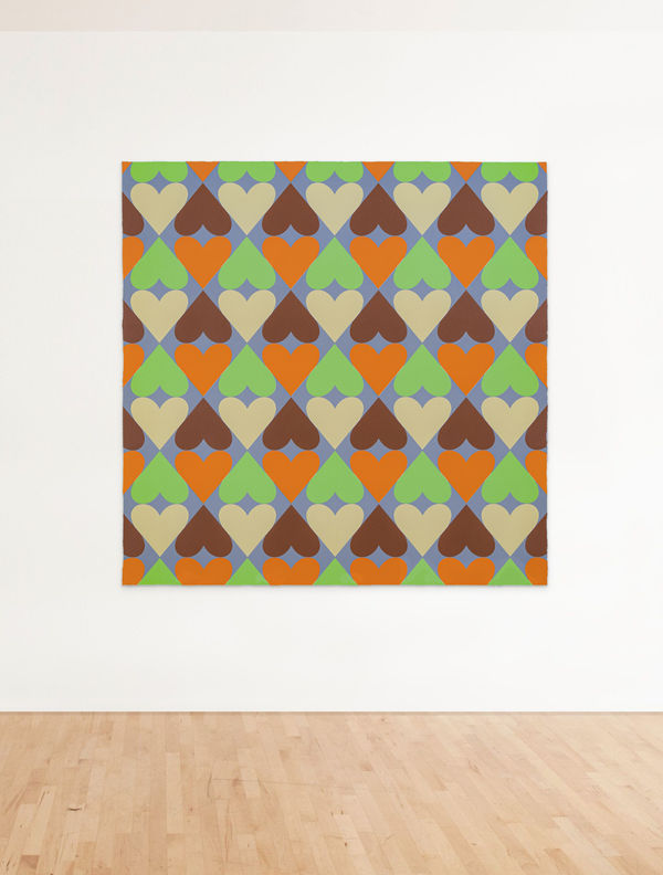 Polly Apfelbaum Durham Press There are Many Hearts Park 2 Woodblock Monoprint