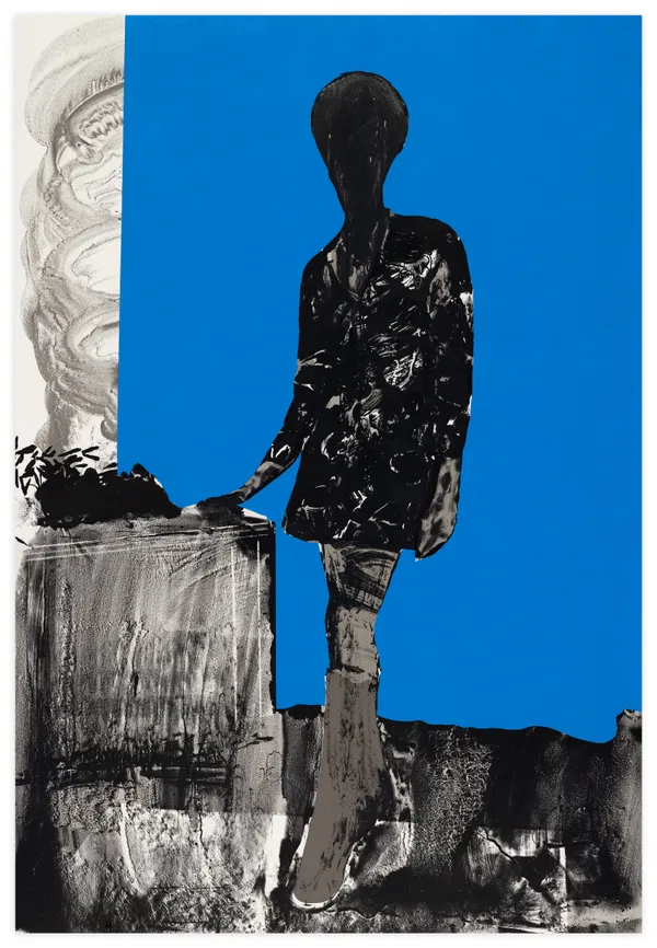 Hurvin Anderson Mrs. S. Keita Blue Print Edition