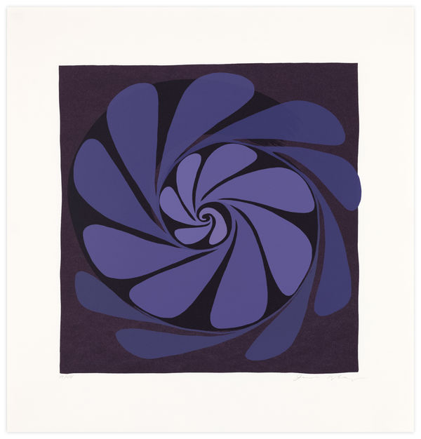 Jenifer Kobylarz, Roundabout (Purple), 1999