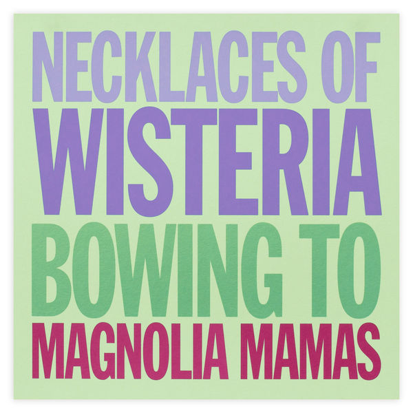 John Giorno Welcoming the Flowers Wisteria Edition Print