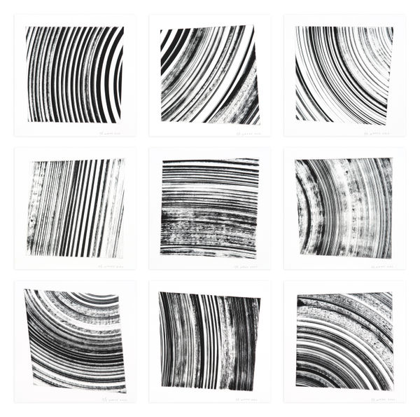 James Jamie Nares High Speed Cone Graphs 3, 0º - 90º Print Edition