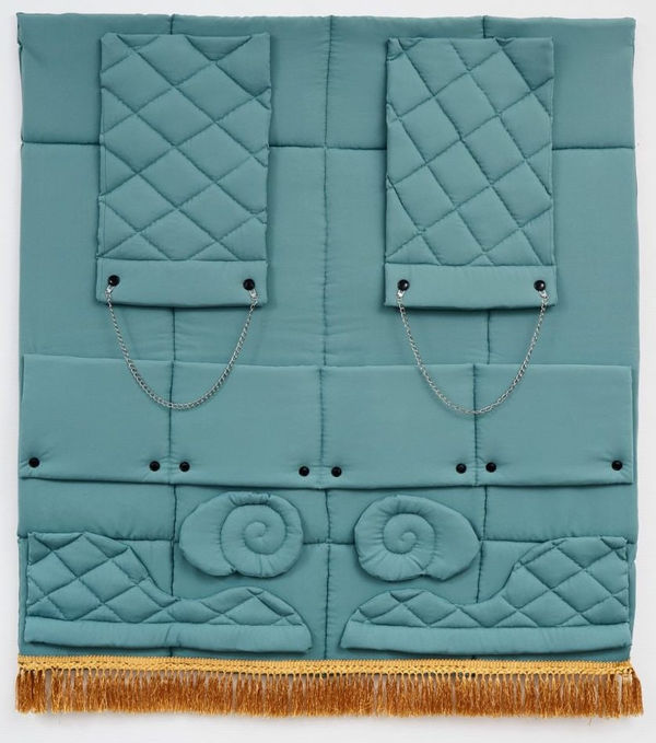 Yeşim Akdeniz, Self portrait as an orientalist carpet 15, 2021