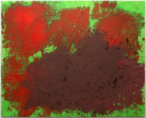 David Roth, Flowerpainting (Barça 2), 2022