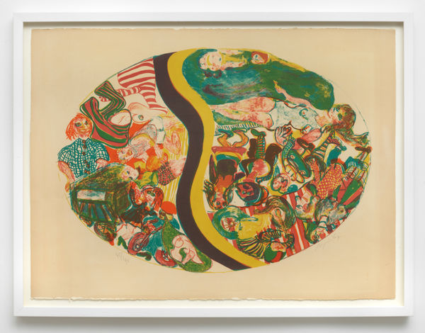 Jacqueline de Jong, Untitled II, series 3 B, 1967