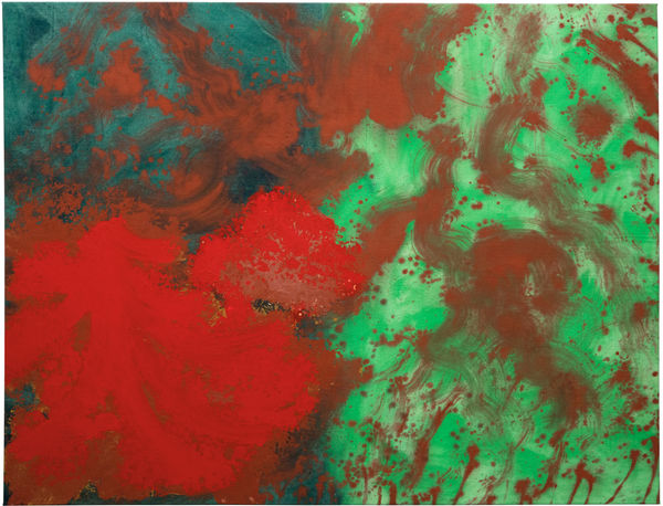 David Roth, Flowerpainting (Vienna) #5, 2021