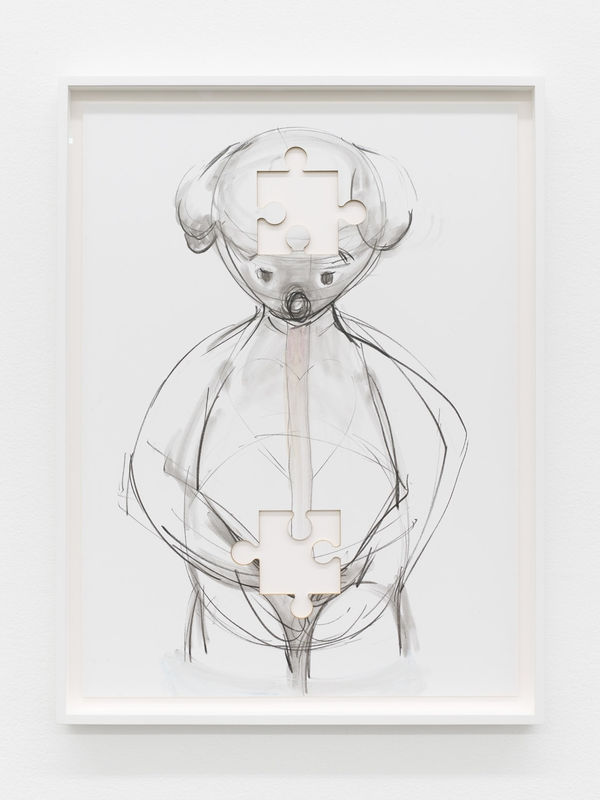 Simon Fujiwara, Who is Puzzled (Double Void), 2021