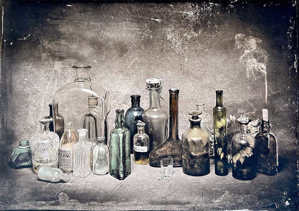 Jan C. Schlegel Moments in Bottles #2, 2024