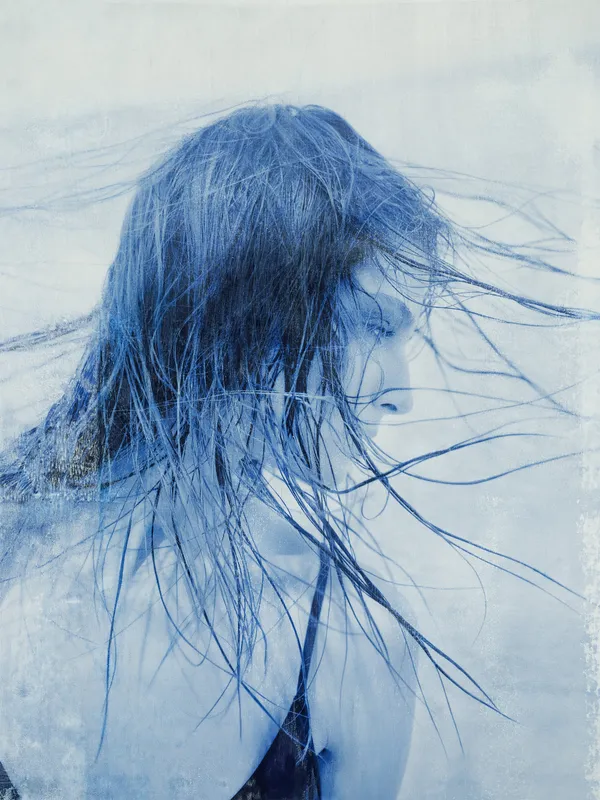 Frédéric David, Fille dans le vent, Paris, 2023