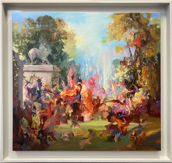 Dairo Vargas Celestial Cadence, 2023 Mixed media on canvas 41 3/8 x 45 1/4 in 105 x 115 cm