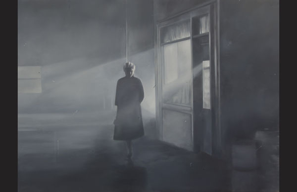 Jose Antonio Ochoa What more can I tell. Oil on Polyester 110 x 164 cm 43 1/4 x 64 5/8 in