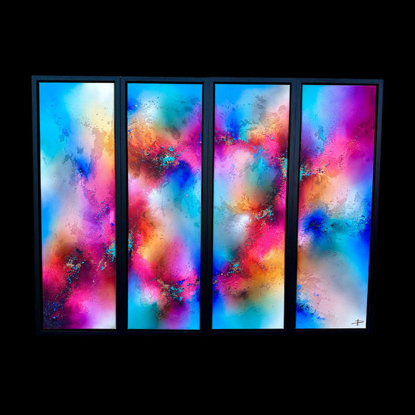 Tom Payne Meteorological II Mixed media on canvas 106 x 142 cm 55 7/8 x 41 3/4 in