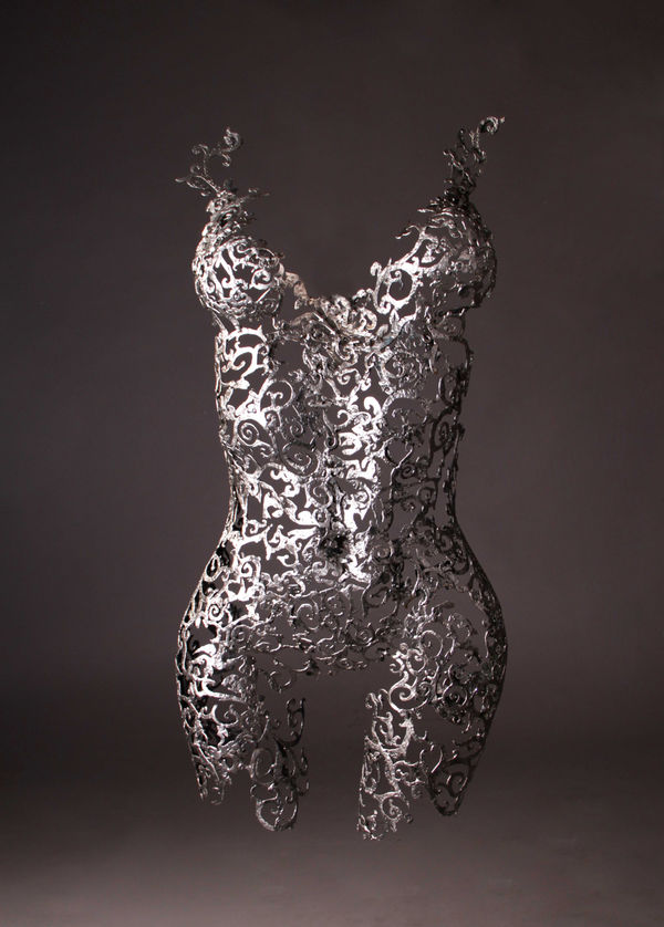 Nimrod Messeg Arianna Iron sculpture 83 x 40 x 16 cm 32 11/16 x 15 3/4 x 16 6 5/16 in