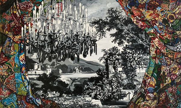 Kristel Bechara Imaginarium Acrylic on canvas 90 x 150 cm 35 3/8 x 59 in