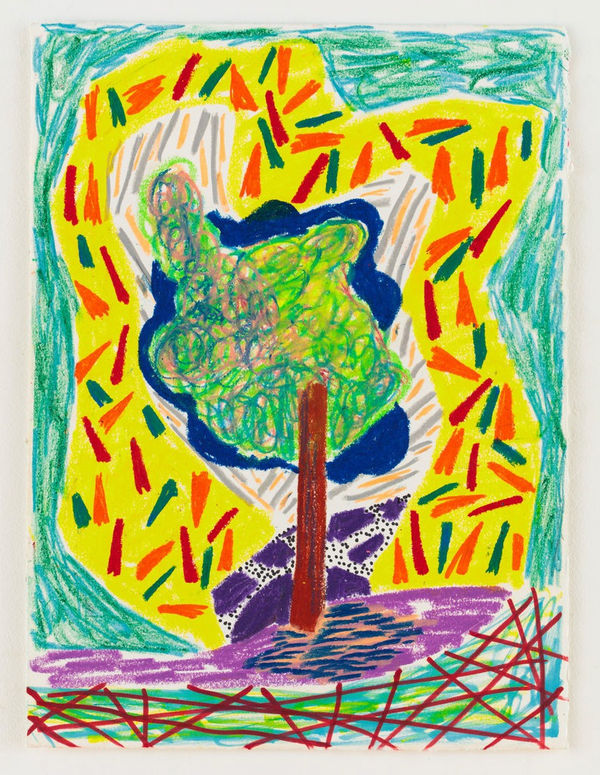 Shara Hughes, How to see a tree, 2015