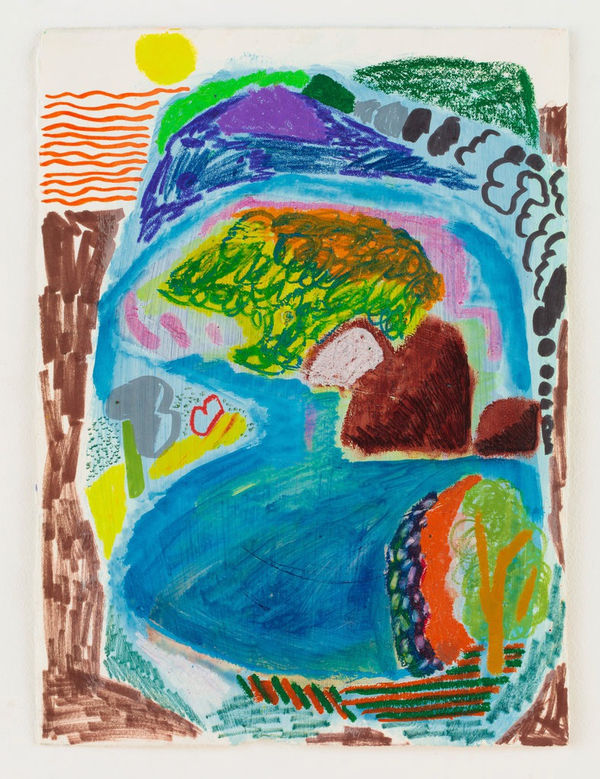 Shara Hughes, Winter Blues, 2015