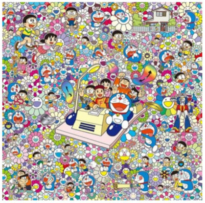 Murakami Takashi, On an Endless Journey on a Time Machine with the Author Fujiko F. Fujio!, 2019