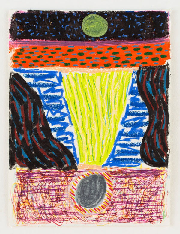 Shara Hughes, Seeing in the dark, 2016