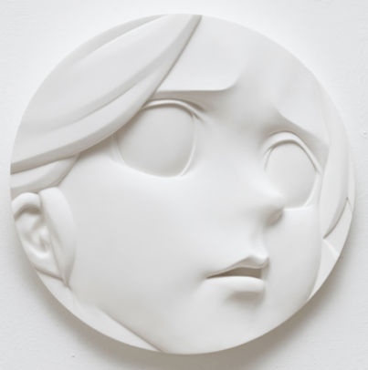Ok Seungcheol, Plaster Statue (Relief), 2019