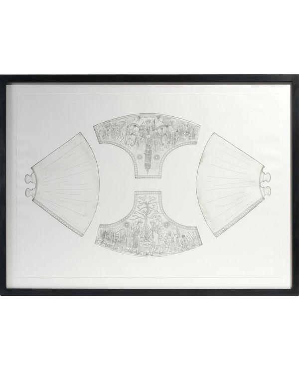 Amata Benedict, Helmet Etching