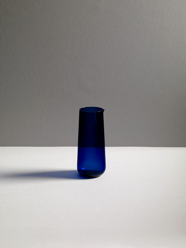Jay Vosoghi for R D.Lab, Small blue carafe