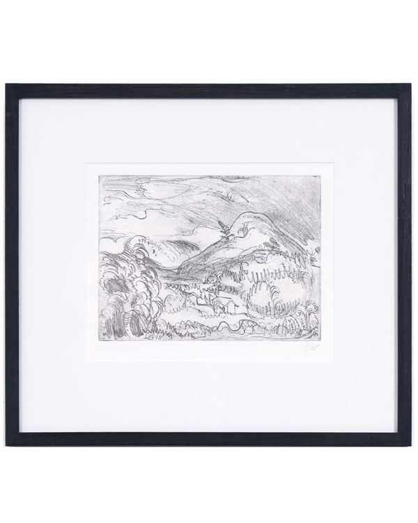 Bernard Leach, Karuizawa, Raging Winds/Wind on the Hill