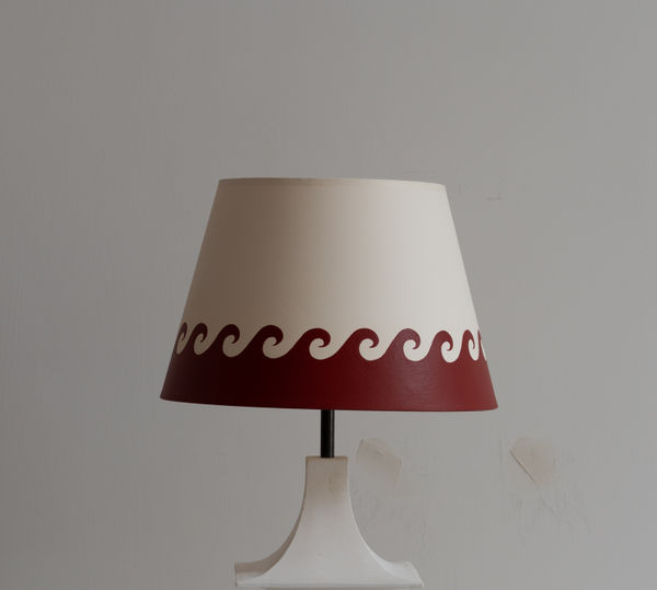 Wondering People, Alvaro Picardo, Vitruvian Scroll Lampshade, 2024