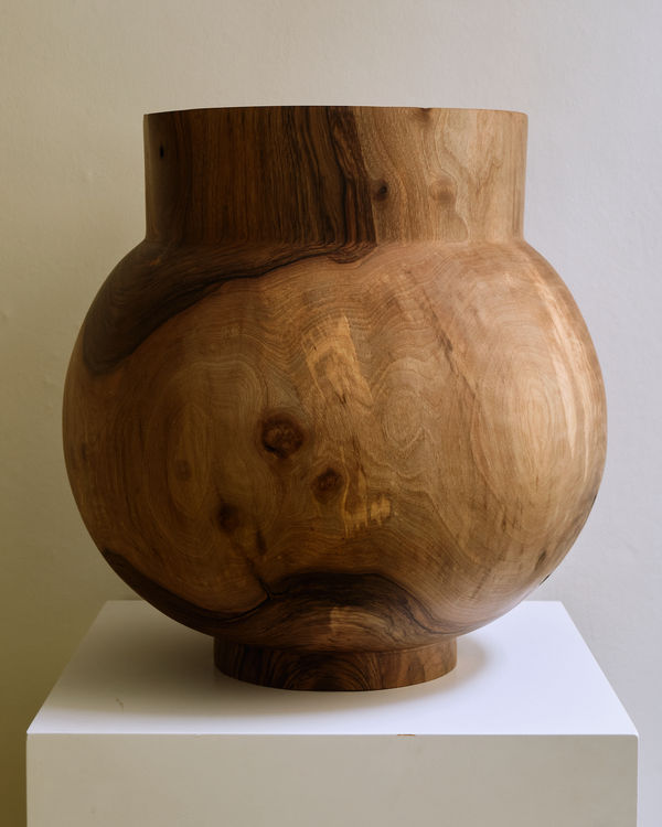 Forest + Found The Land Jar 2022 English walnut H41 x W40 cm