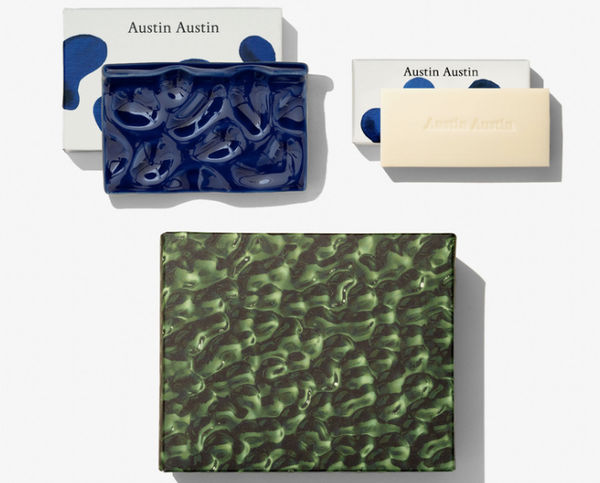 Austin Austin, Soap Bar & Soap Dish Gift Set