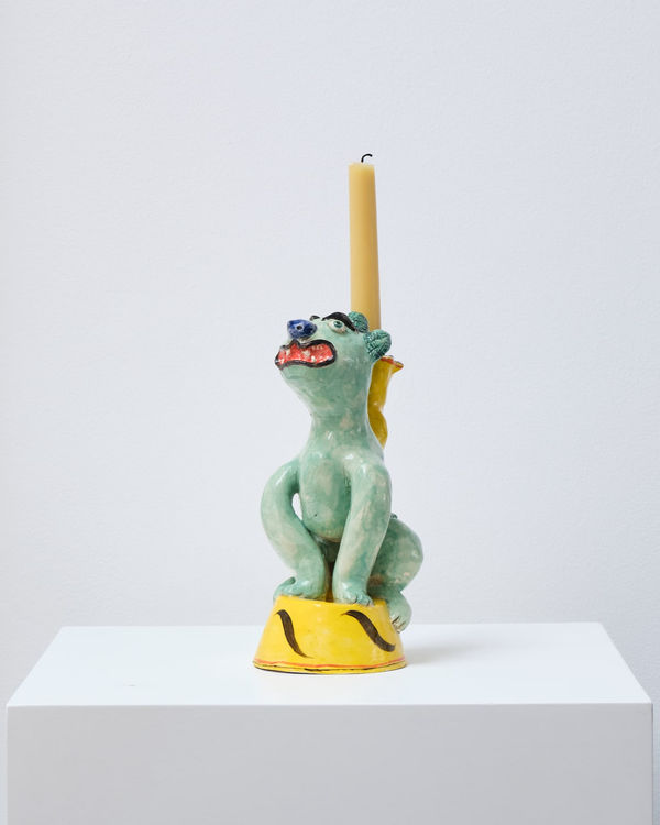 Claudia Rankin, Jade Beast Candleholder