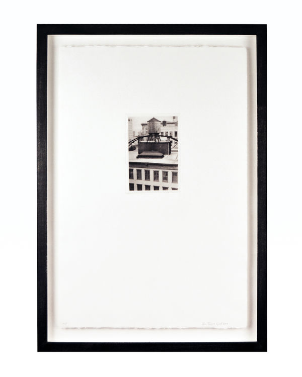 Eric James Great-Rex Roof Photogravure 66 x 46.5 cm