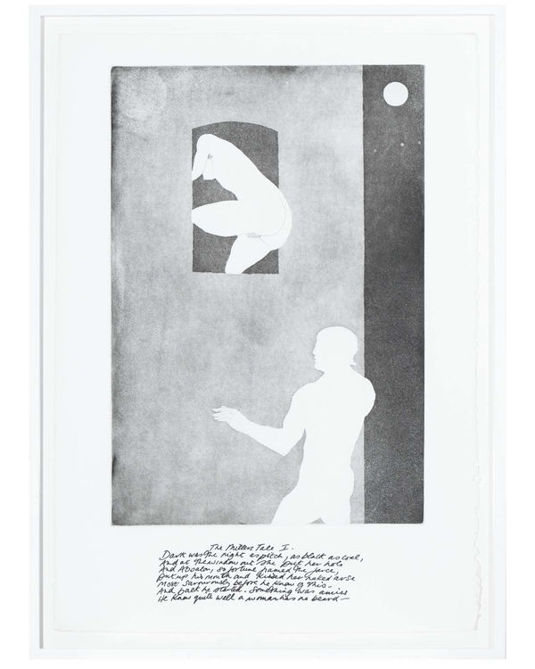 Elisabeth Frink, The Canterbury Tales: The Miller's Tale I