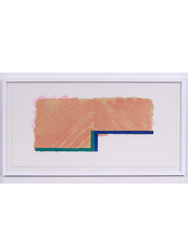Richard Smith, Horizon IV (Peach, Blue and Green)