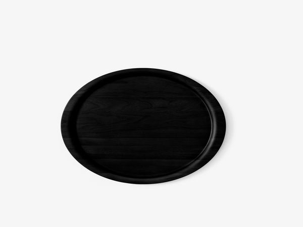 &Tradition, Space Copenhagen, Collect Tray SC64 in Black Lacquered Oak