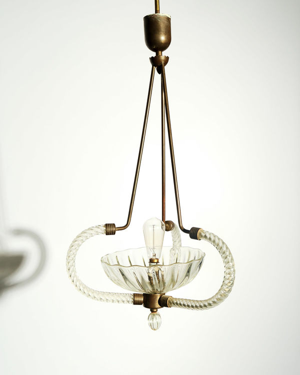 Ercole Barovier, Murano Glass Chandelier